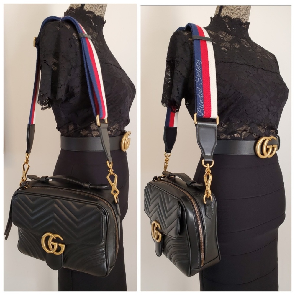 ⭐⭐SOLD⭐⭐  Gucci Marmont Small Top Handle Bag - Picture 4 of 8